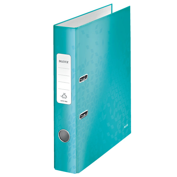 BIBLIORAFT PLASTIFIAT 5.2 CM TURCOAZ METALIZAT WOW LEITZ BIBLIORAFT PLASTIFIAT 5.2 CM TURCOAZ METALIZAT WOW LEITZ